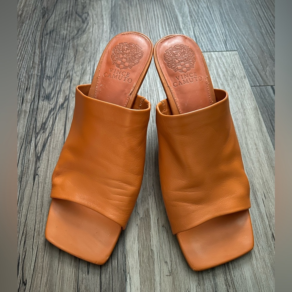 Vince Camuto Orange Heels
